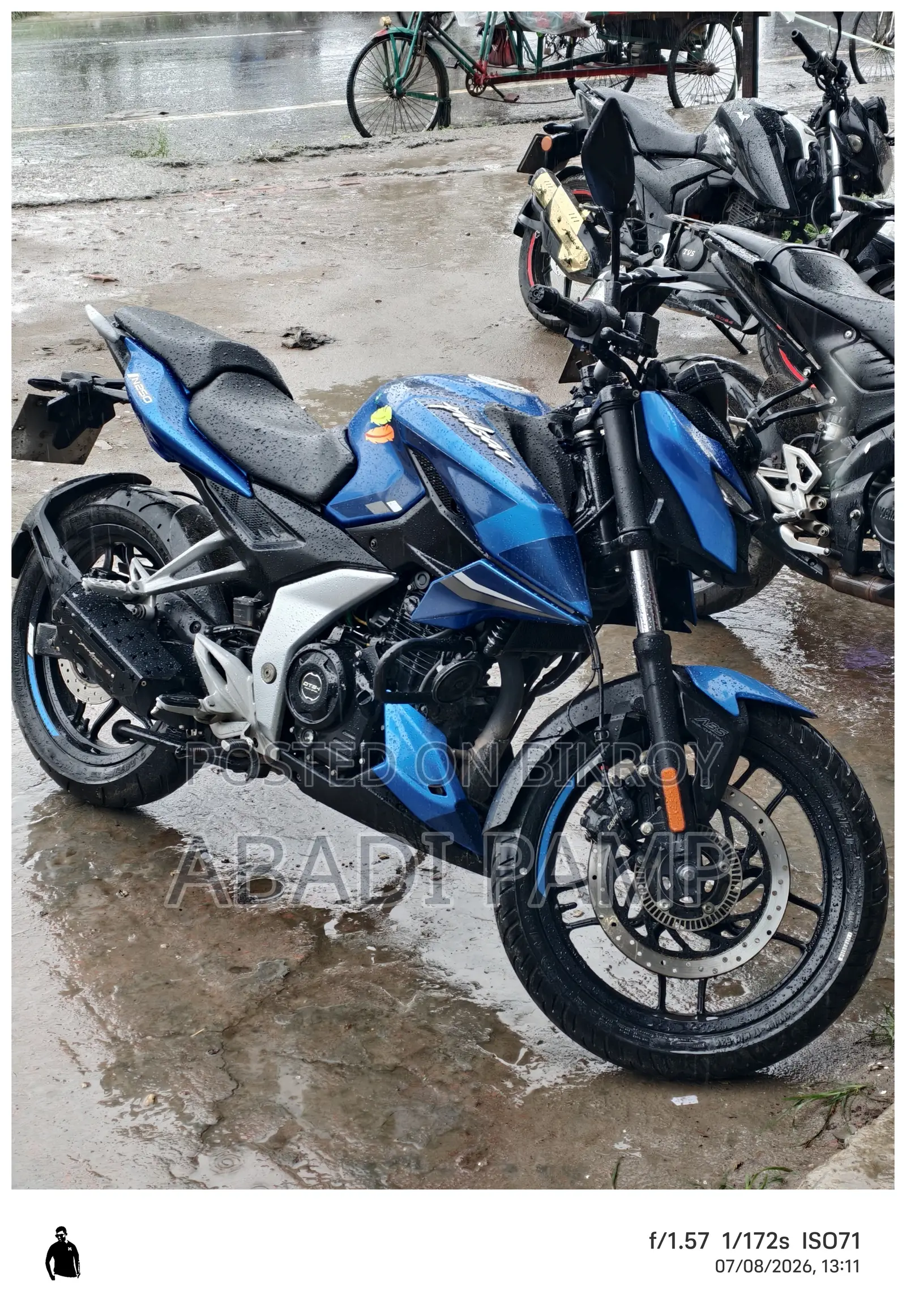 Bajaj Pulsar N250 2024 Blue
