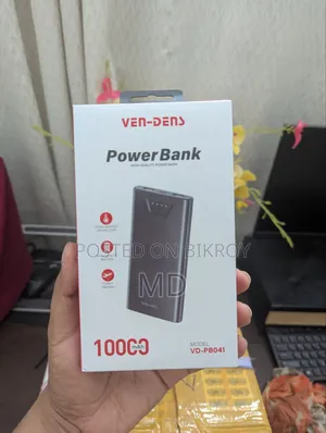Power Bank - Ven Dens Vd-Pb041 | 10000mah Power Bank