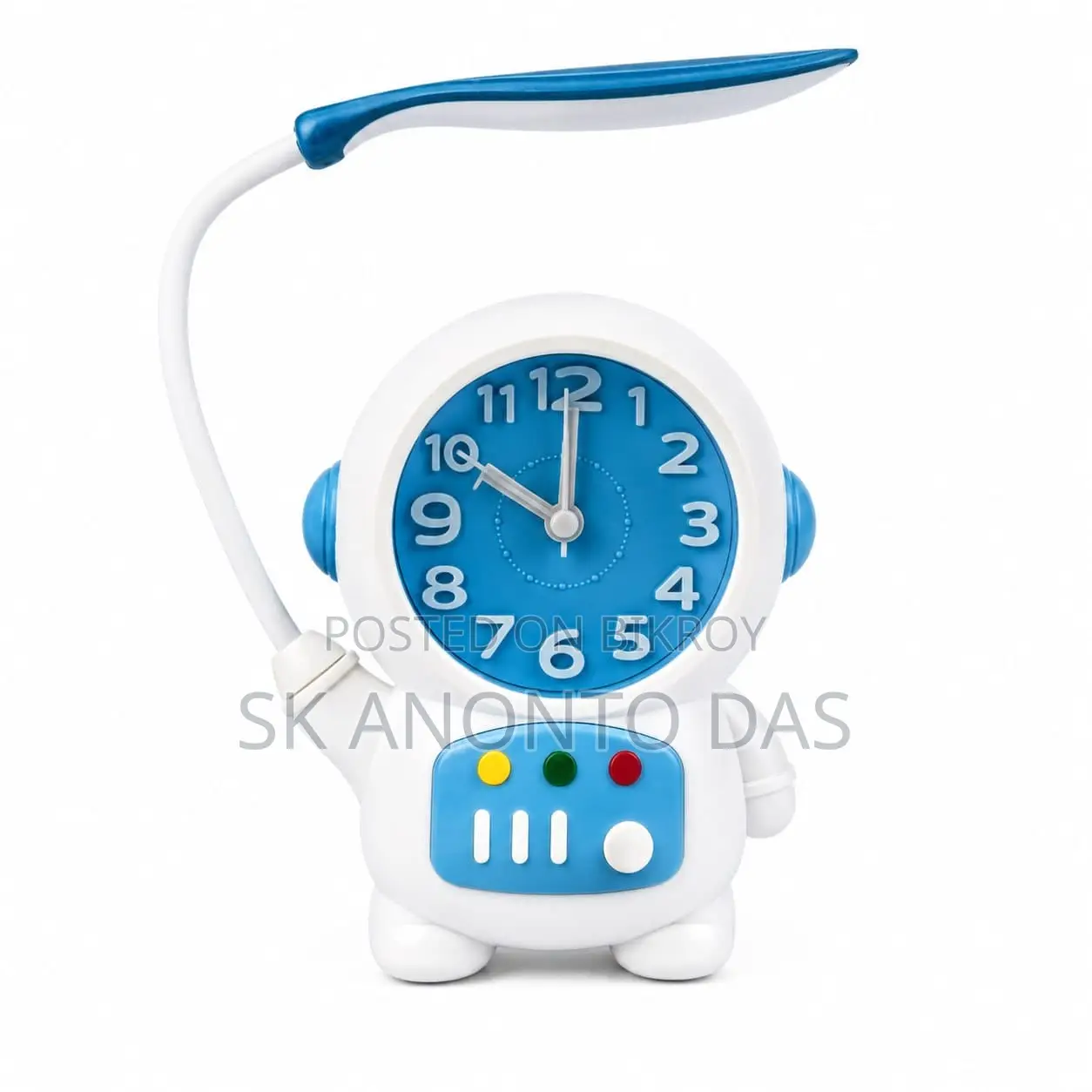 Astronaut Desk Lamp With Alarm Clock