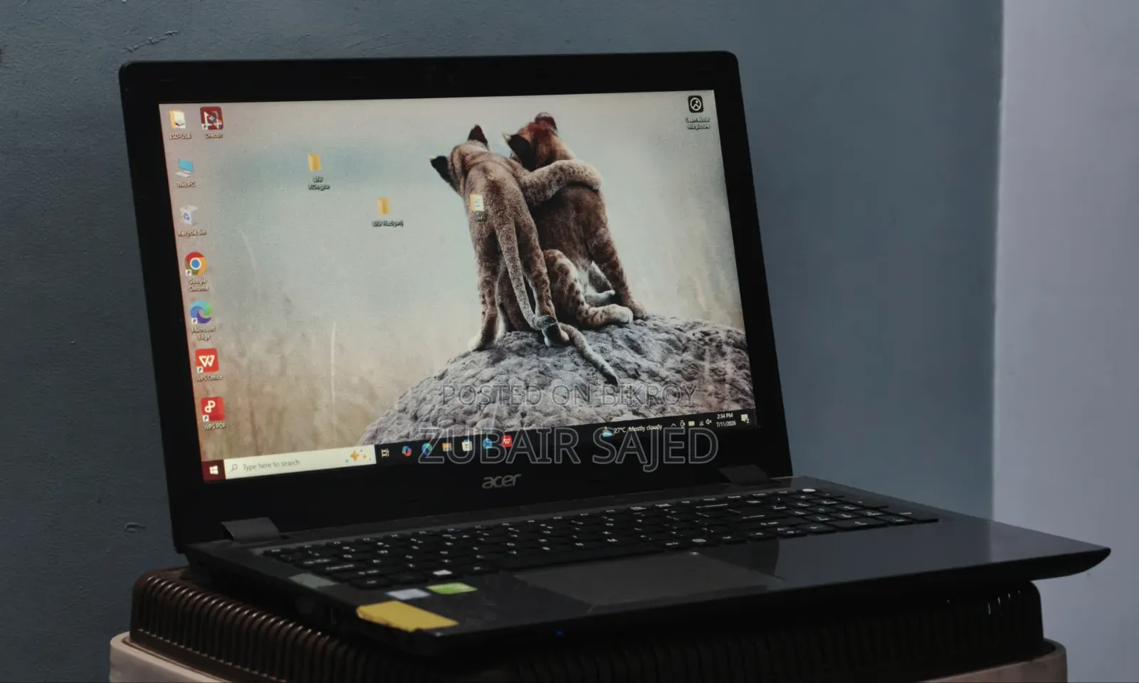 ল্যাপটপ Acer Aspire V3-575g 12GB Intel Core I7 SSD 256GB