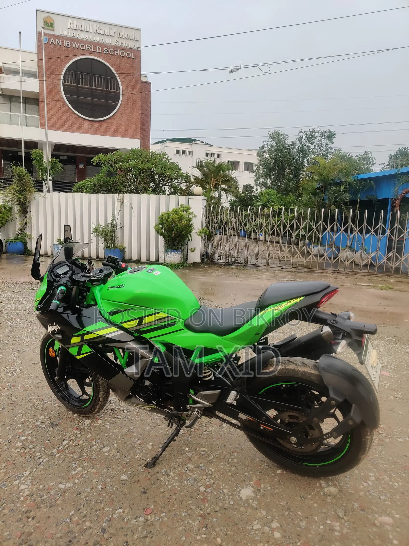 Kawasaki Bike 2018 Green