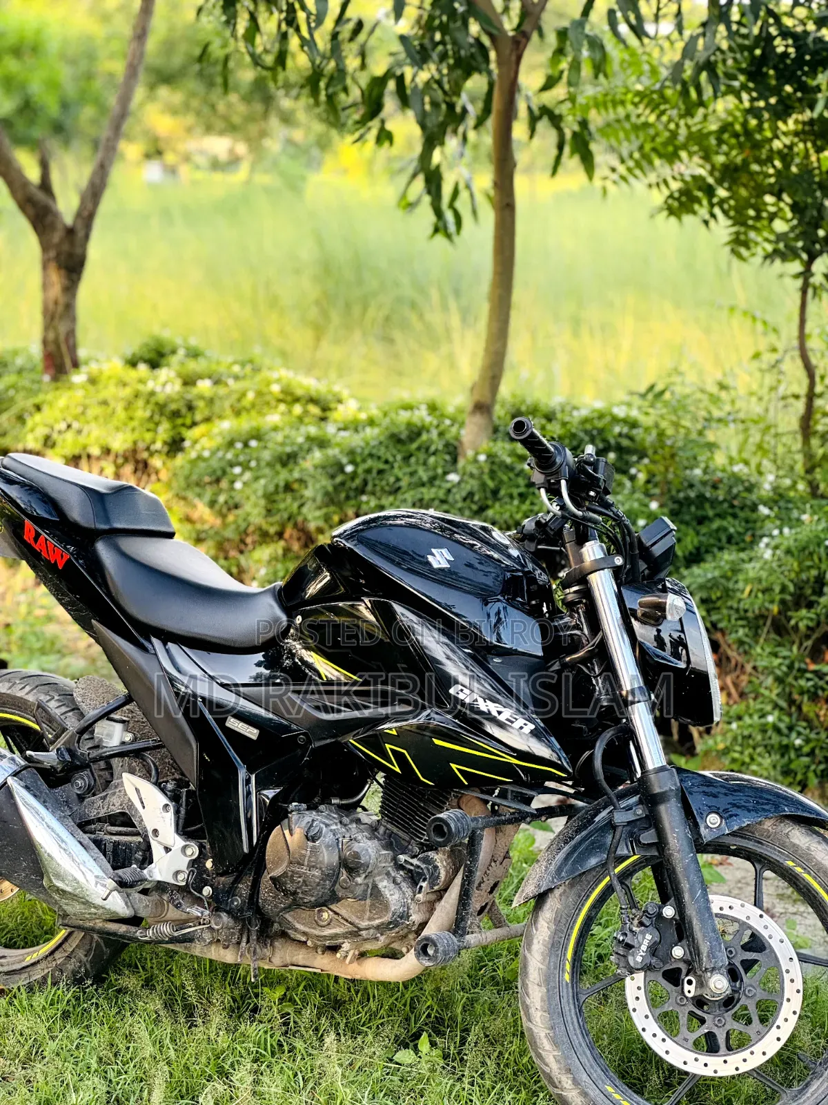 Suzuki Gixxer Fi ABS 2024 Black