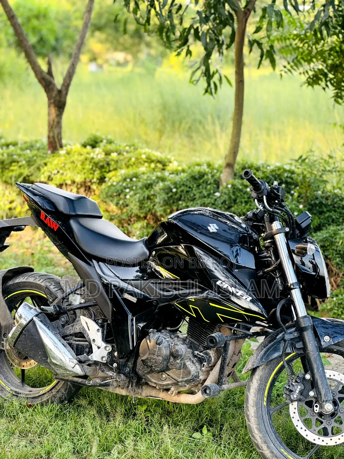 Suzuki Gixxer Fi ABS 2024 Black
