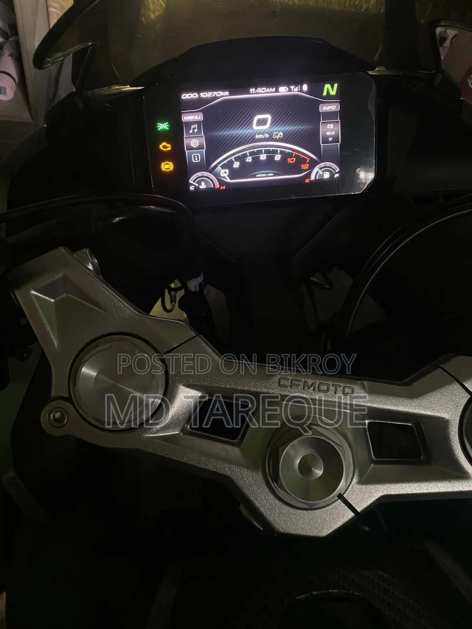 CFMoto 300SR 2025 Black