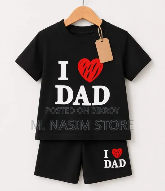 Kids Cotton Tshirt and Pant Set