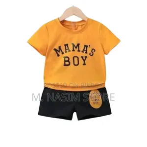 Kids Cotton Tshirt and Pant Set