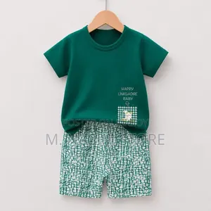 Kids Cotton Tshirt and Pant Set
