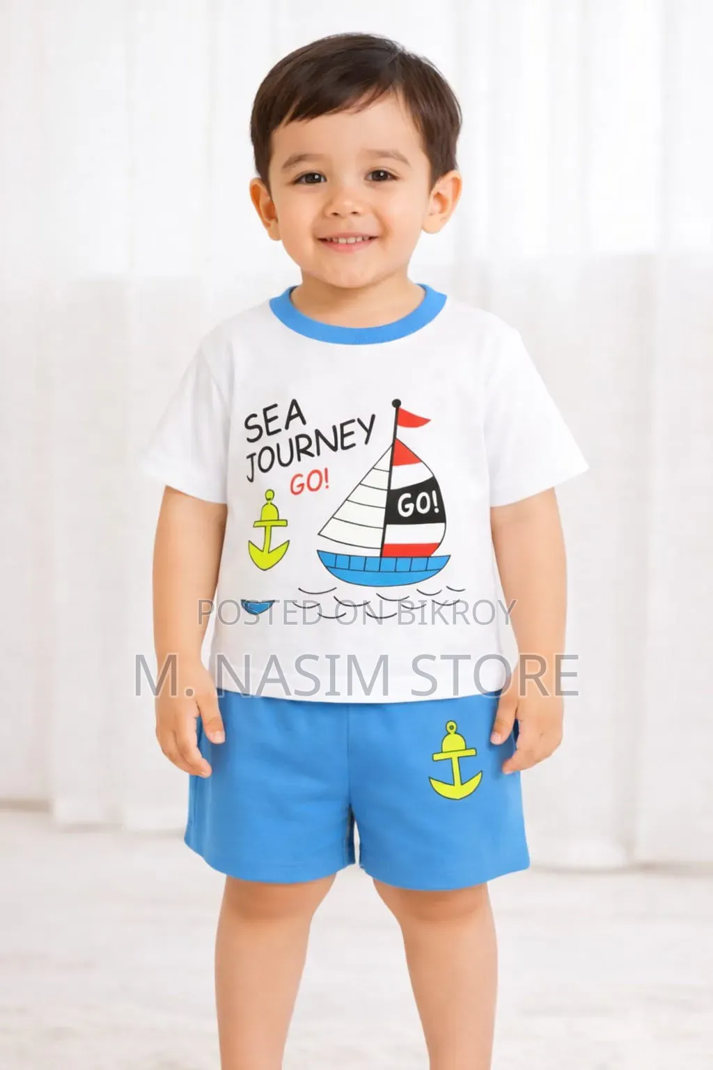 Kids Cotton Tshirt and Pant Set