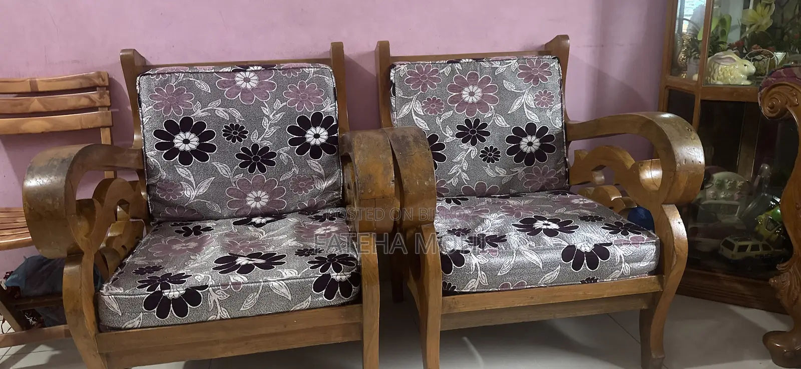 সোফা সেট ওরজিনাল সেগুন কাঠের