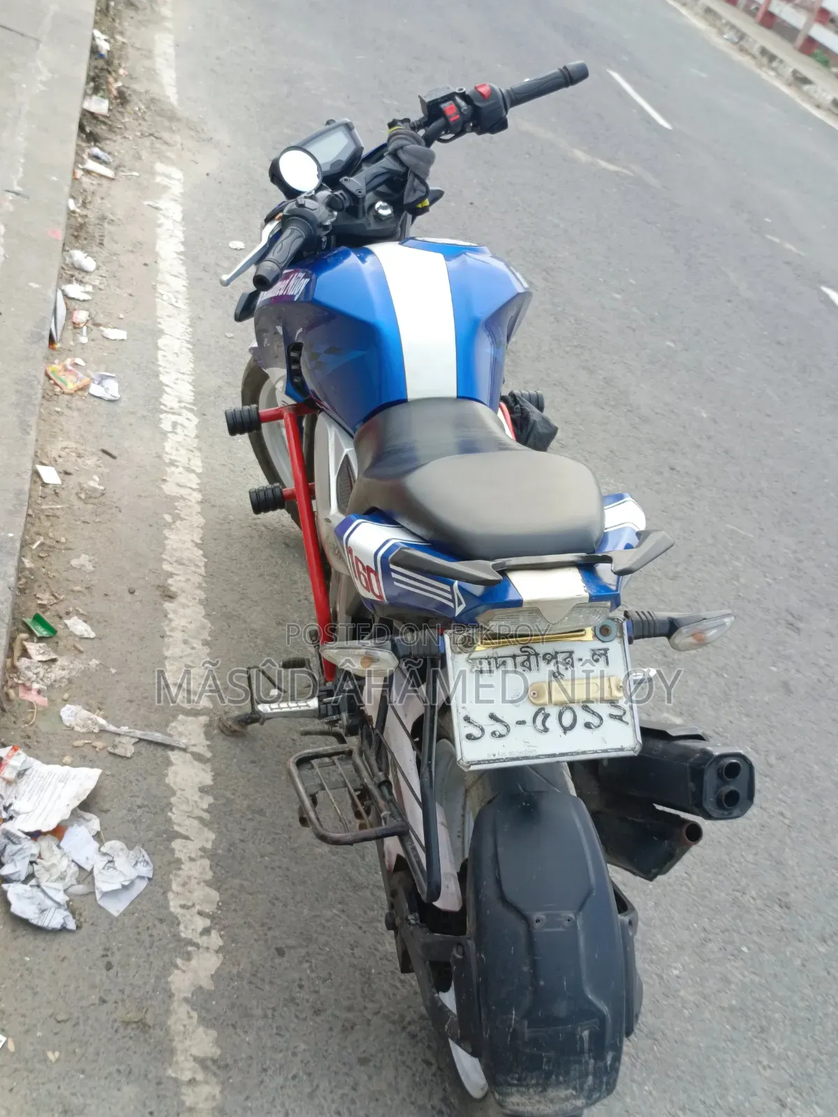 TVS Apache RTR 160 4V 2020 Blue