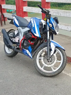 TVS Apache RTR 160 4V 2020 Blue