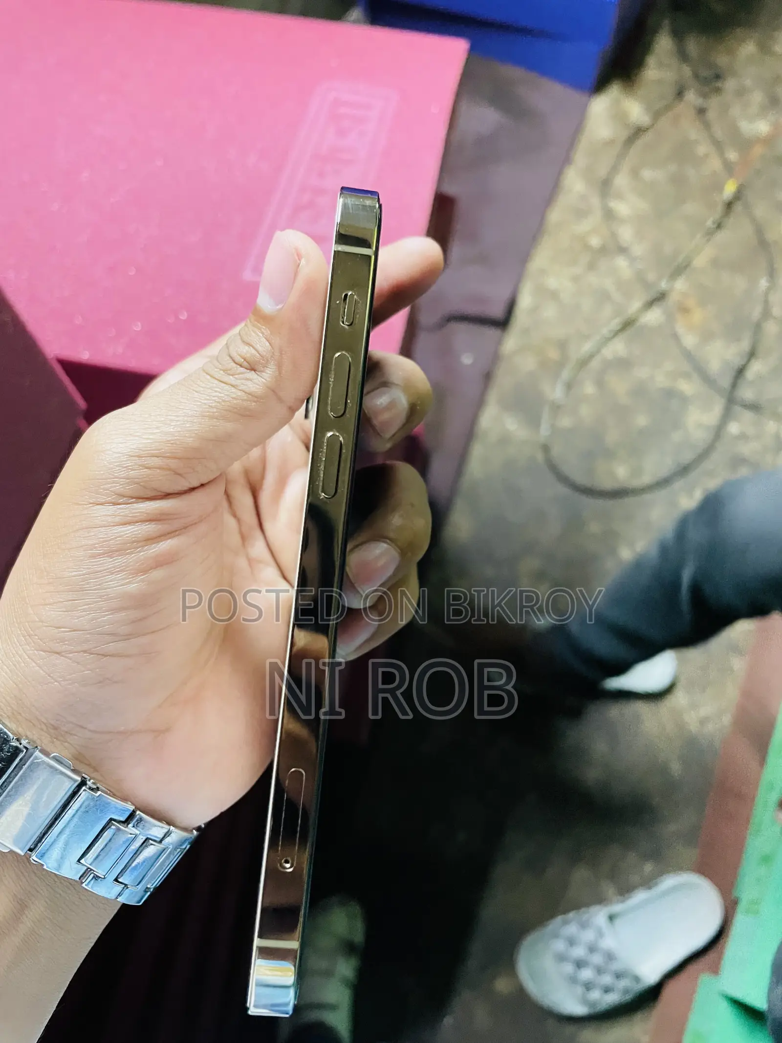 নতুন অ্যাপল আইফোন ১২ প্রো ১২৮ জিবি রোজ গোল্ড