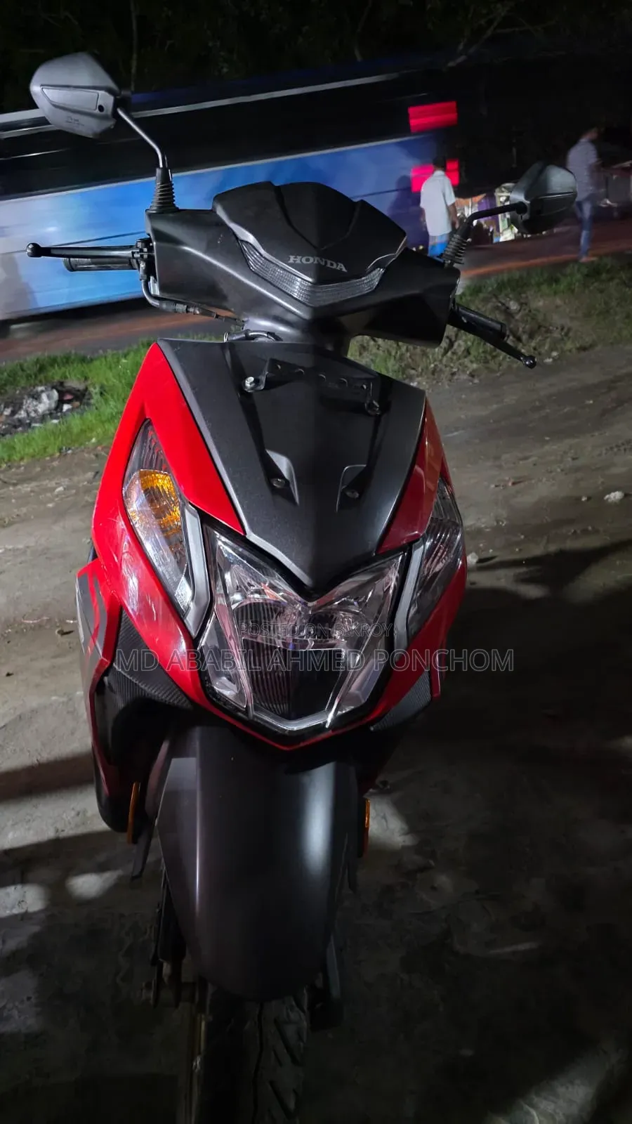 New Honda Dio 2025 Red