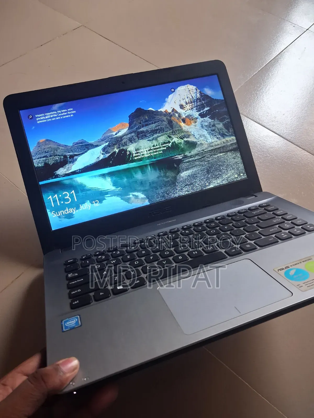 ল্যাপটপ ASUS ASUSPRO B9440UA 4GB Intel Core I3 HDD 500GB