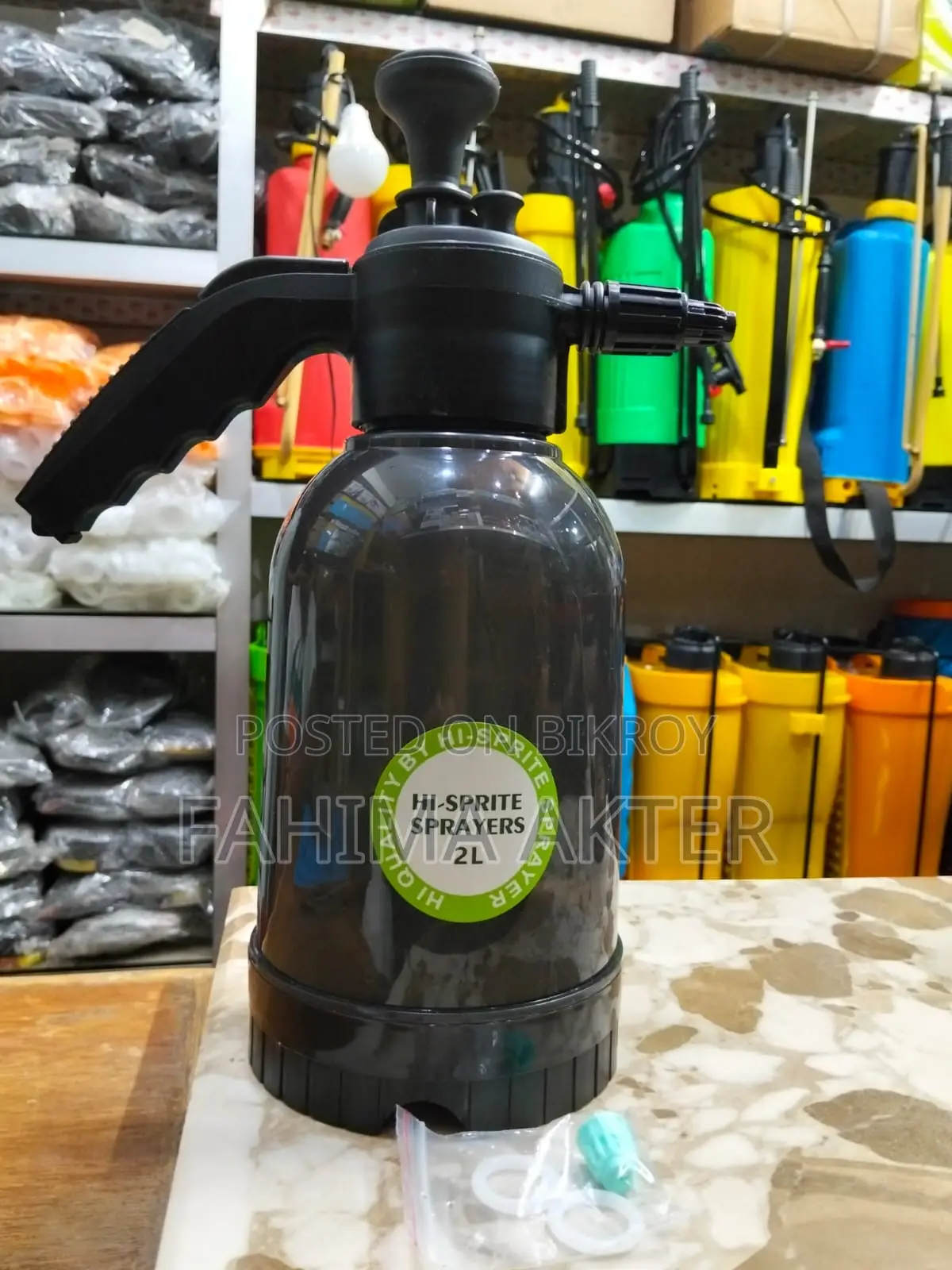 Garden Hand Pump Pressure Sprayer 2 Litre