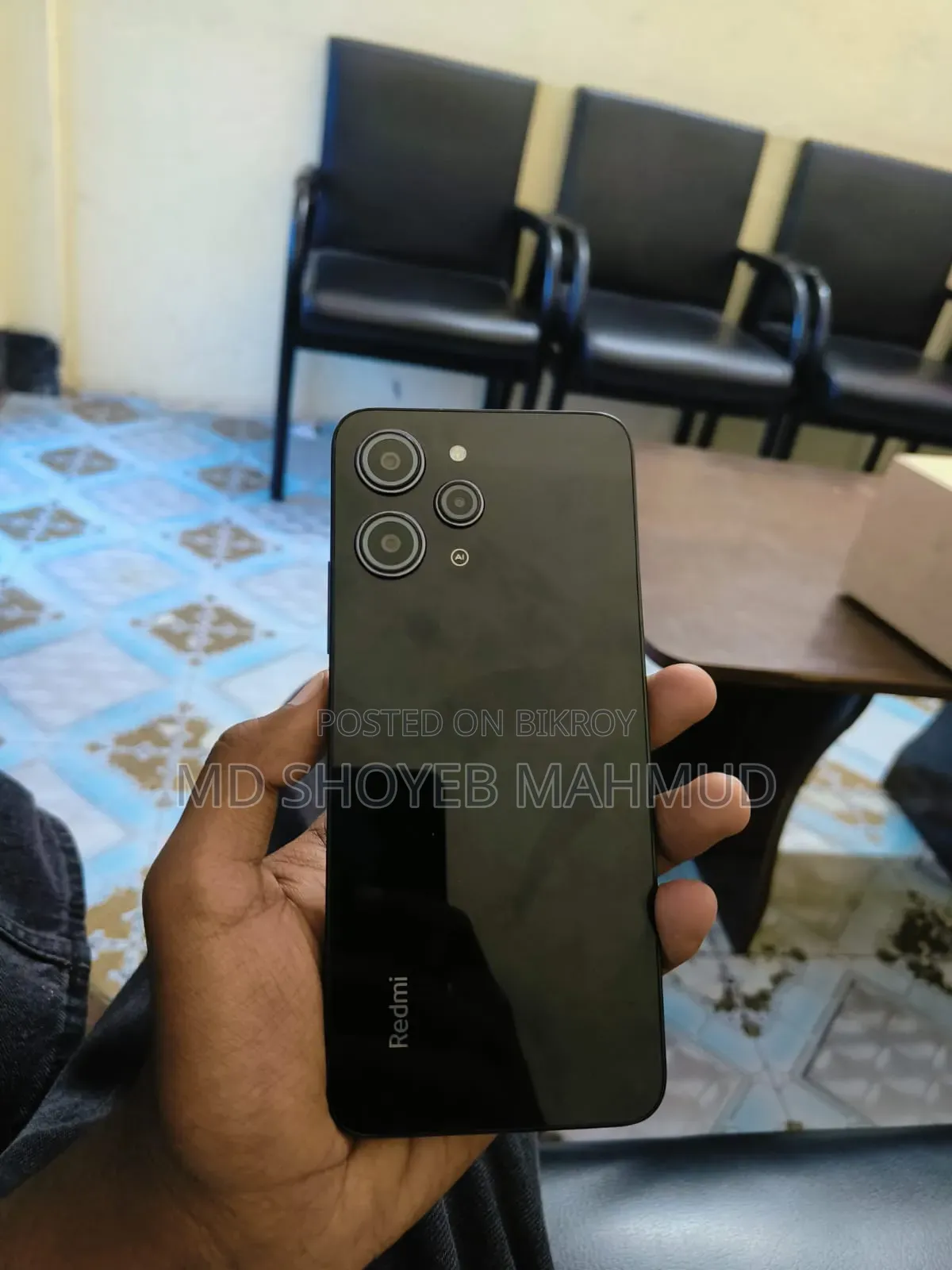 শাওমি রেডমি ১২ ১২৮ জিবি ব্ল্যাক