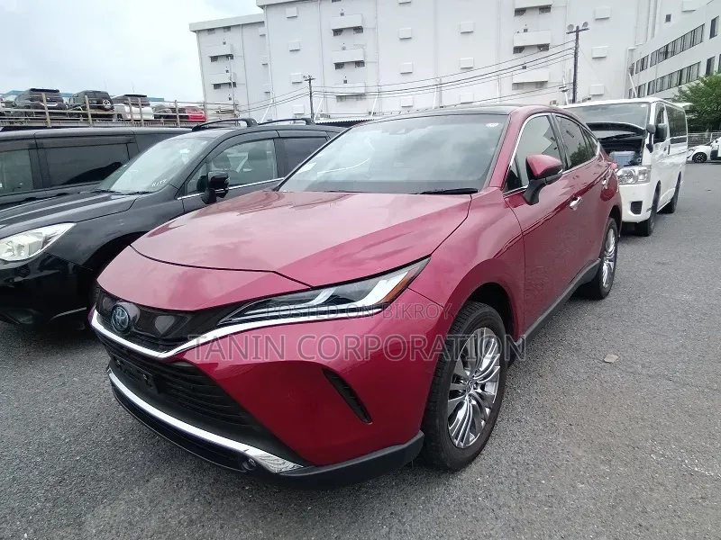 Toyota Harrier 2021 Red