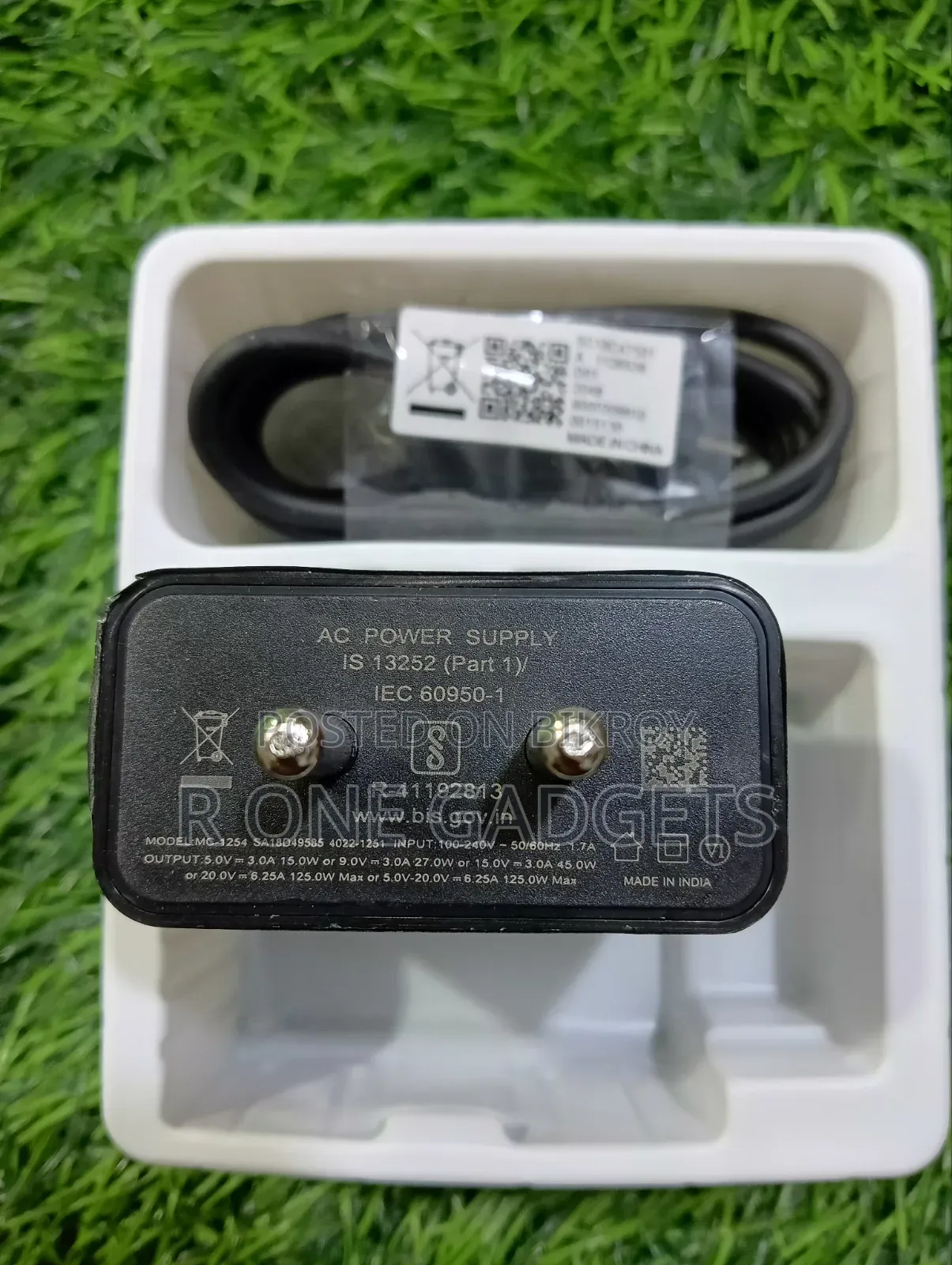 Motorola 125W GaN Charger