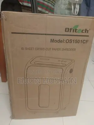 Paper Shredder বিক্রয় হবে (ইনটেক্ট বক্স) নতুন