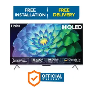 Haier H55p7ux ৫৫ ইঞ্চি ভয়েস কন্ট্রোল Hqled স্মার্ট গুগল টিভি
