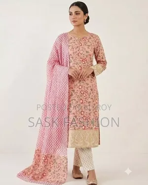 Original Indian Unstitched Three-Piece Suit