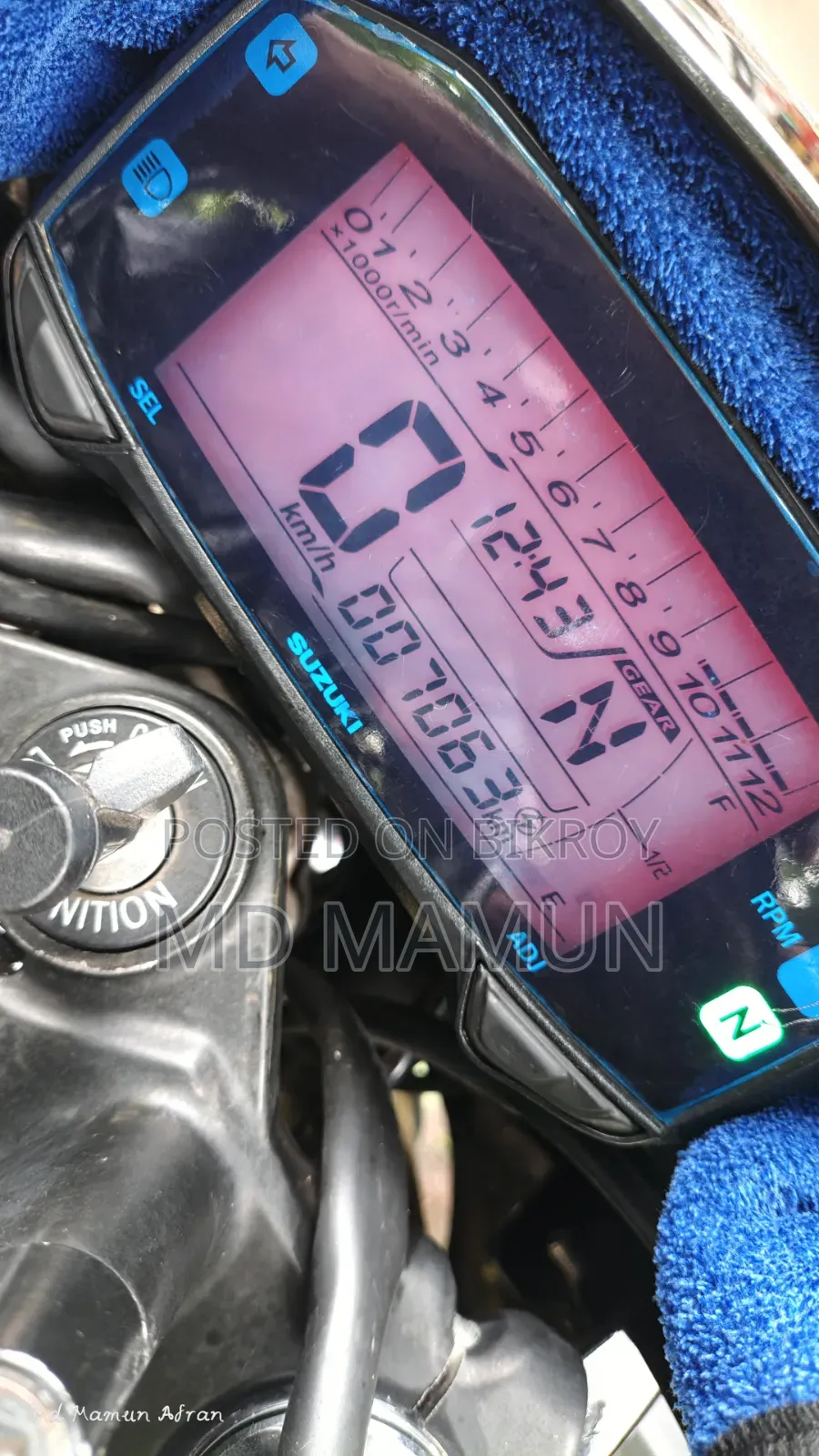 Suzuki Gixxer Monotone 2025 Black