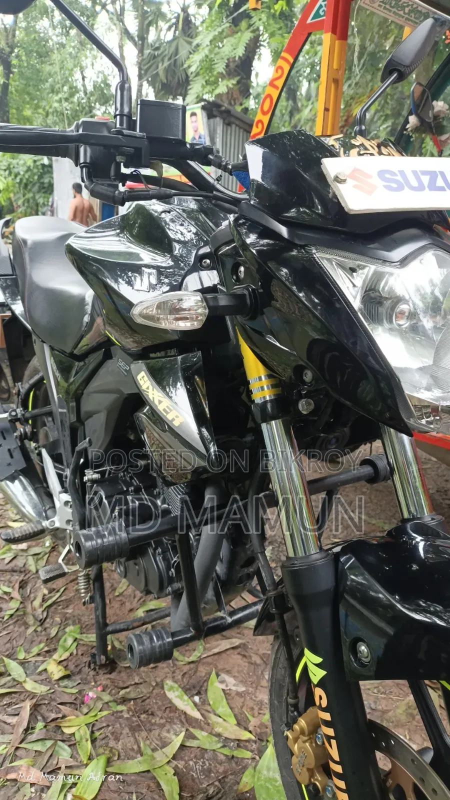 Suzuki Gixxer Monotone 2025 Black