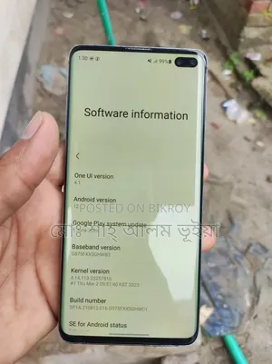 Samsung Galaxy S10 Plus 128 GB Blue