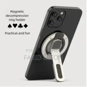 Double Magnetic Phone Holder Strong Grip Magsafe Mount ( Original)