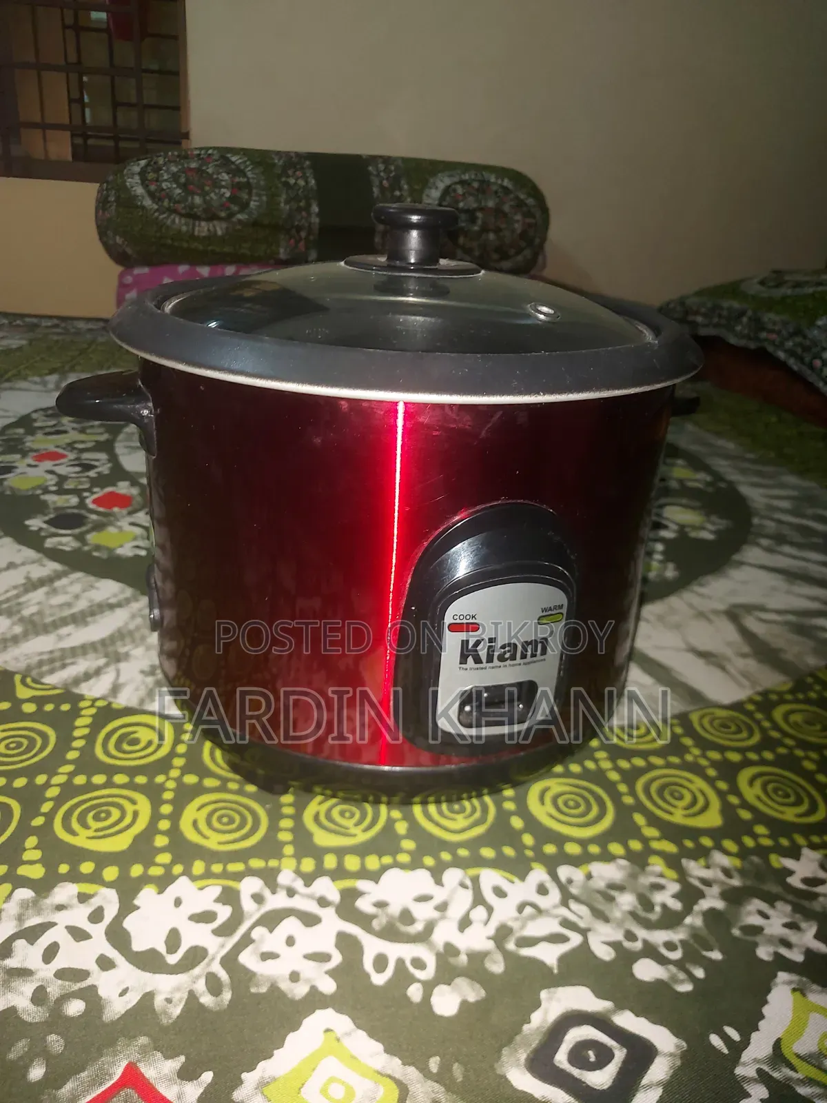 Kiam 1.8 Liter Rice Cooker Sell Post