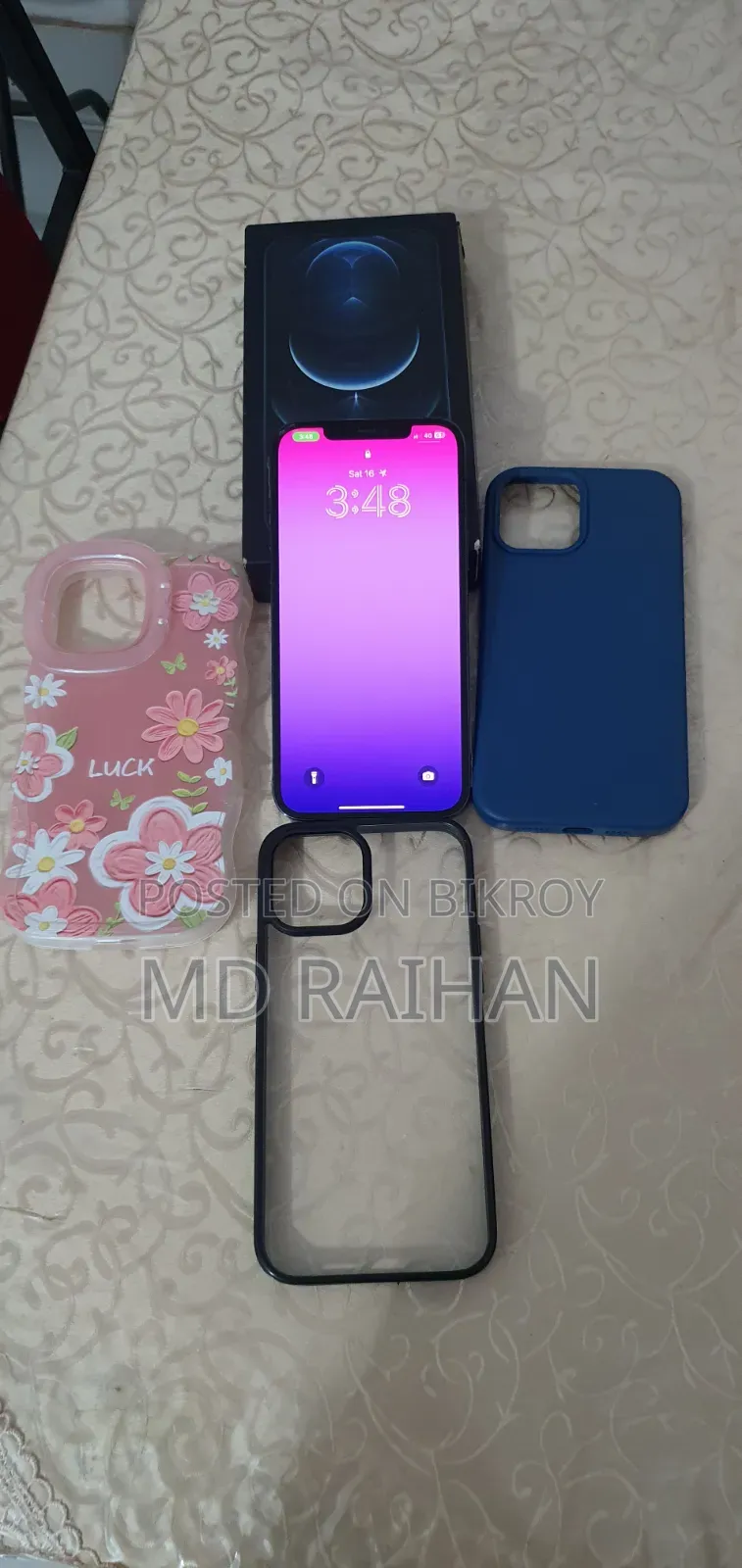 অ্যাপল আইফোন ১২ প্রো ম্যাক্স ১২৮ জিবি পার্পল