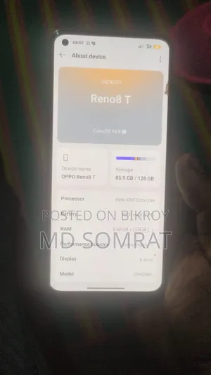 Oppo Reno8 T 128 GB Orange