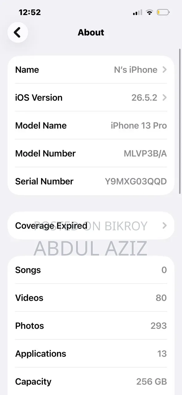 Apple iPhone 13 Pro 256 GB