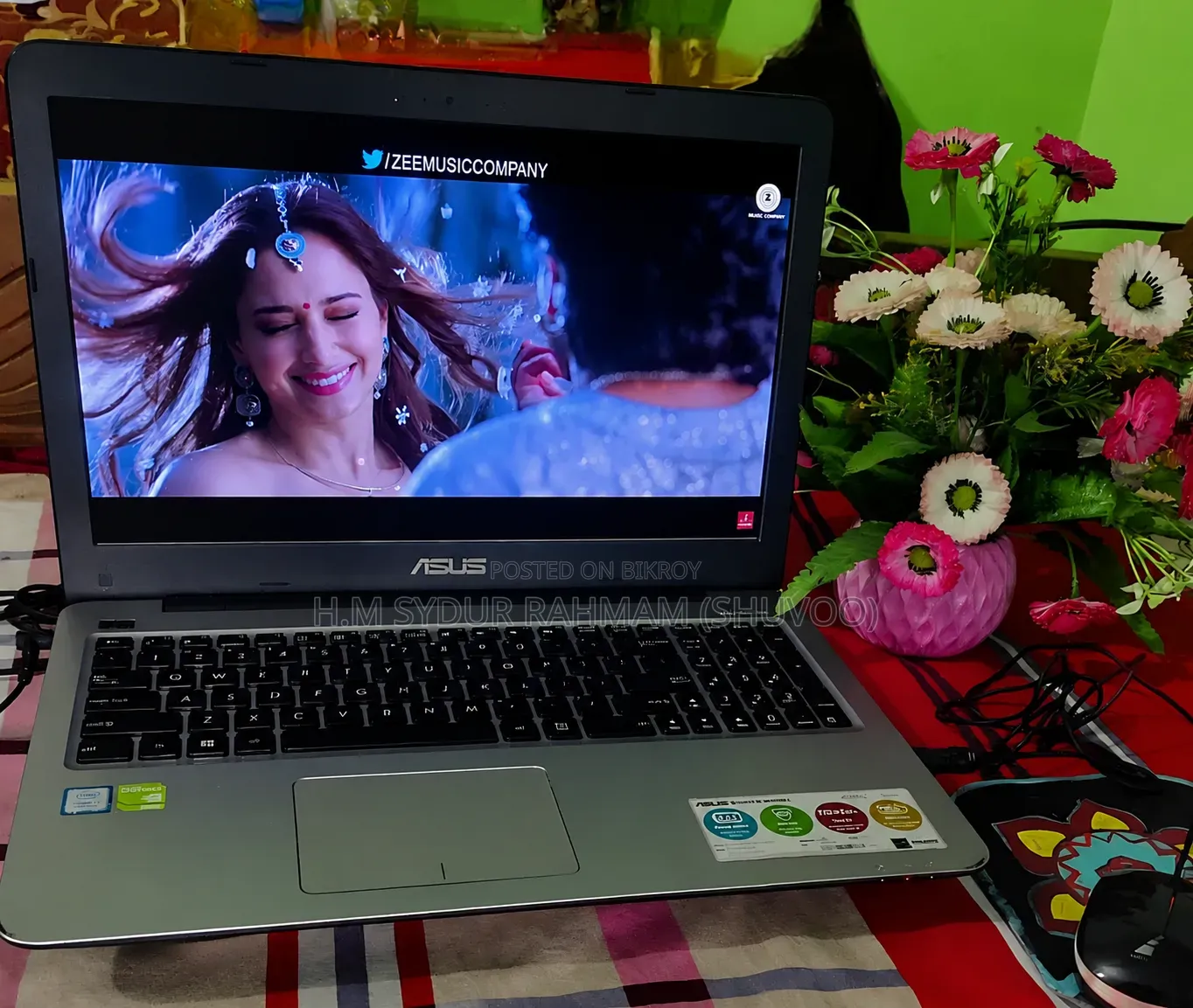 Laptop ASUS X55A 4GB Intel Core I3 HDD 1T