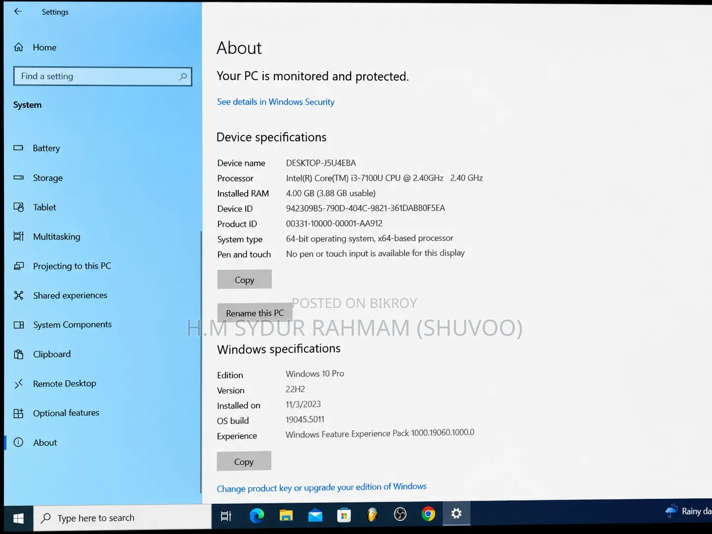 Laptop ASUS X55A 4GB Intel Core I3 HDD 1T