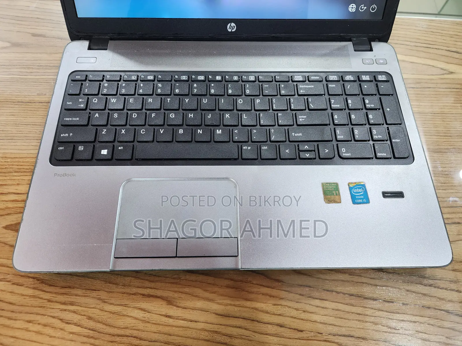Laptop HP EliteBook 850 G4 8GB Intel Core I5 SSD 256GB