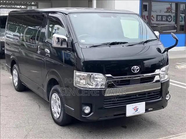 Toyota HiAce 2023 Black