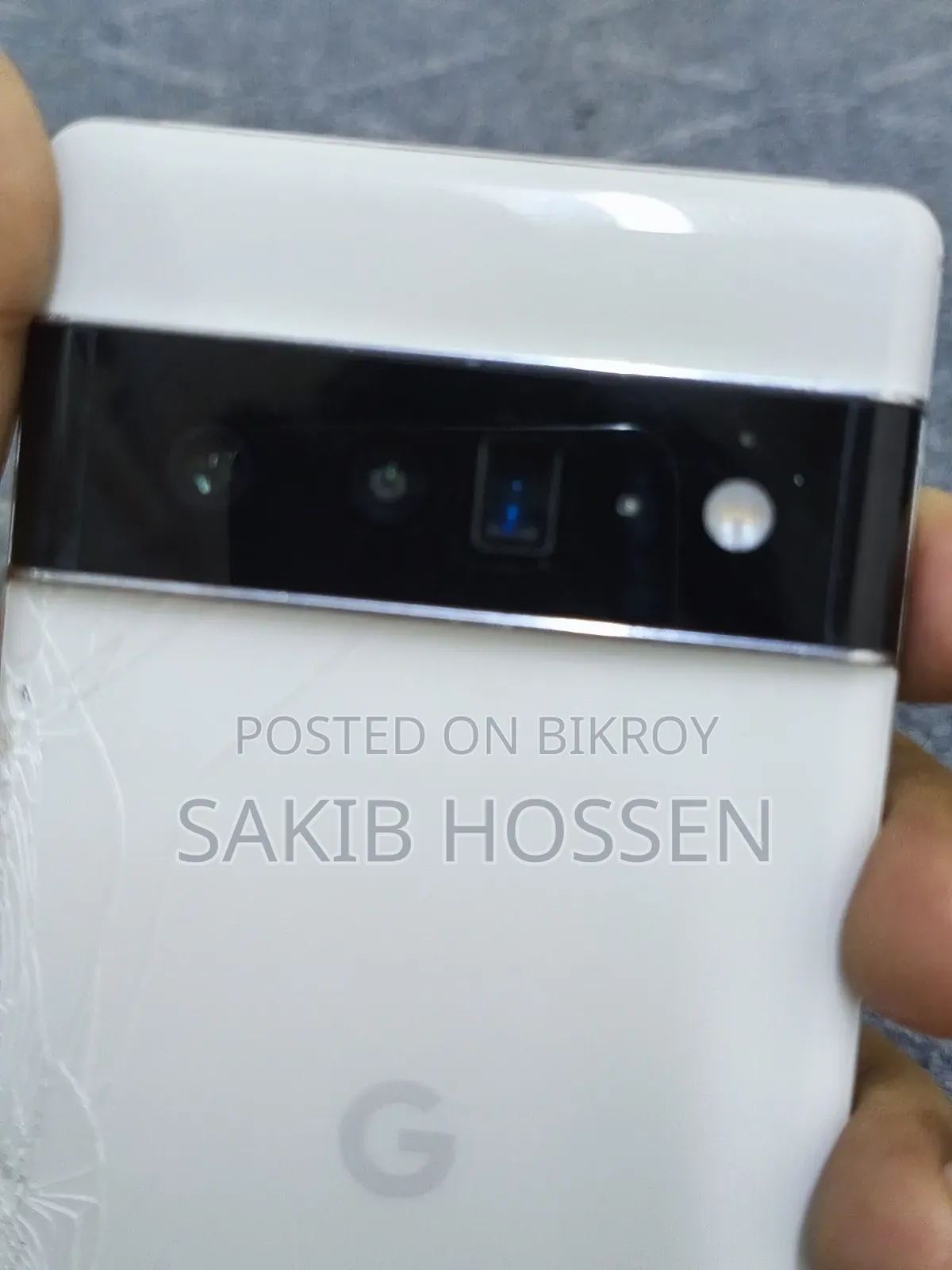 গুগল পিক্সেল ৬ প্রো ১২৮ জিবি হোয়াইট