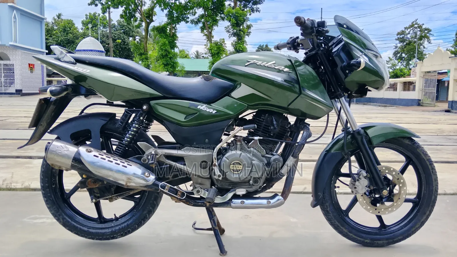 Bajaj Pulsar 150 2015 Green