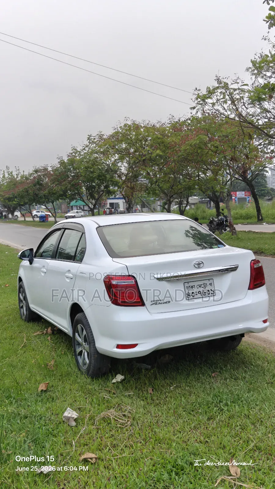 Toyota Axio 2018 White