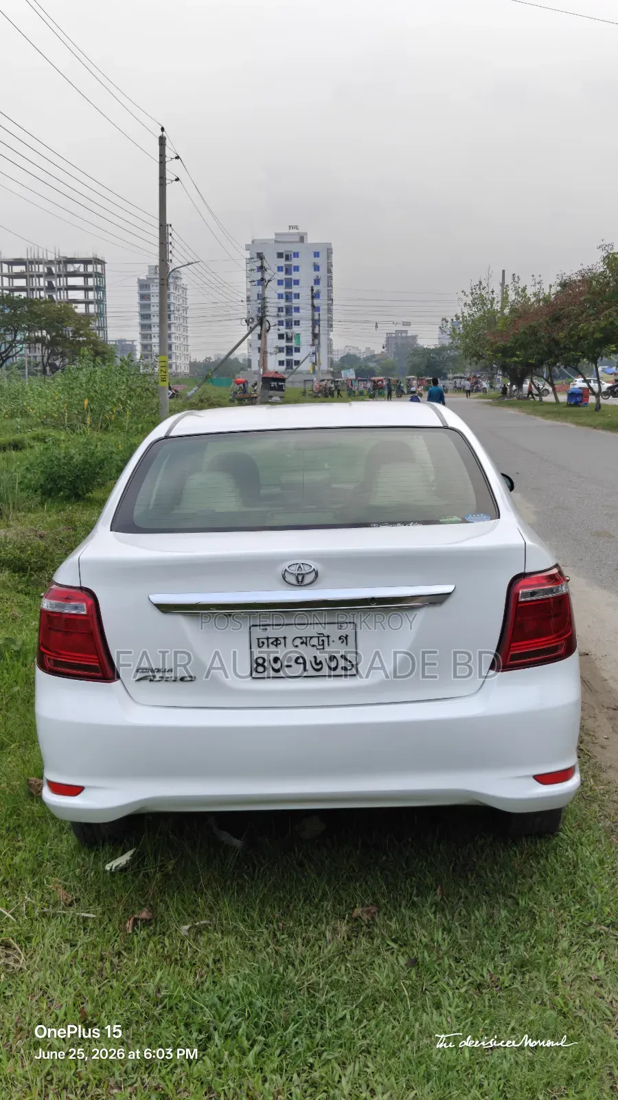 Toyota Axio 2018 White
