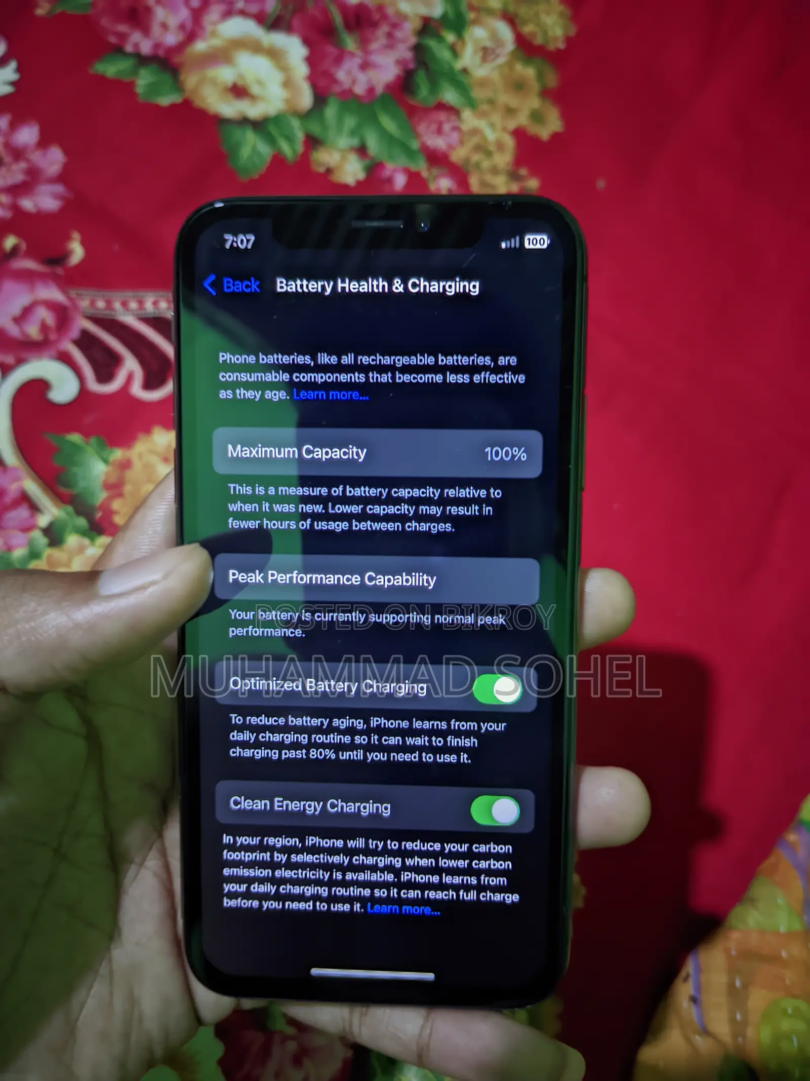 Apple iPhone X 64 GB Black