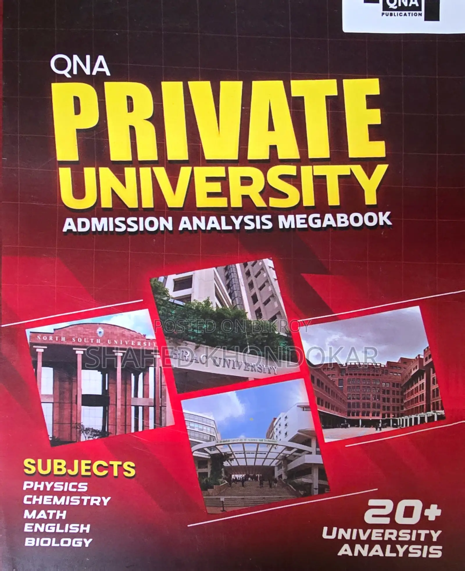 Qna Private University Admission Analysis Megabook