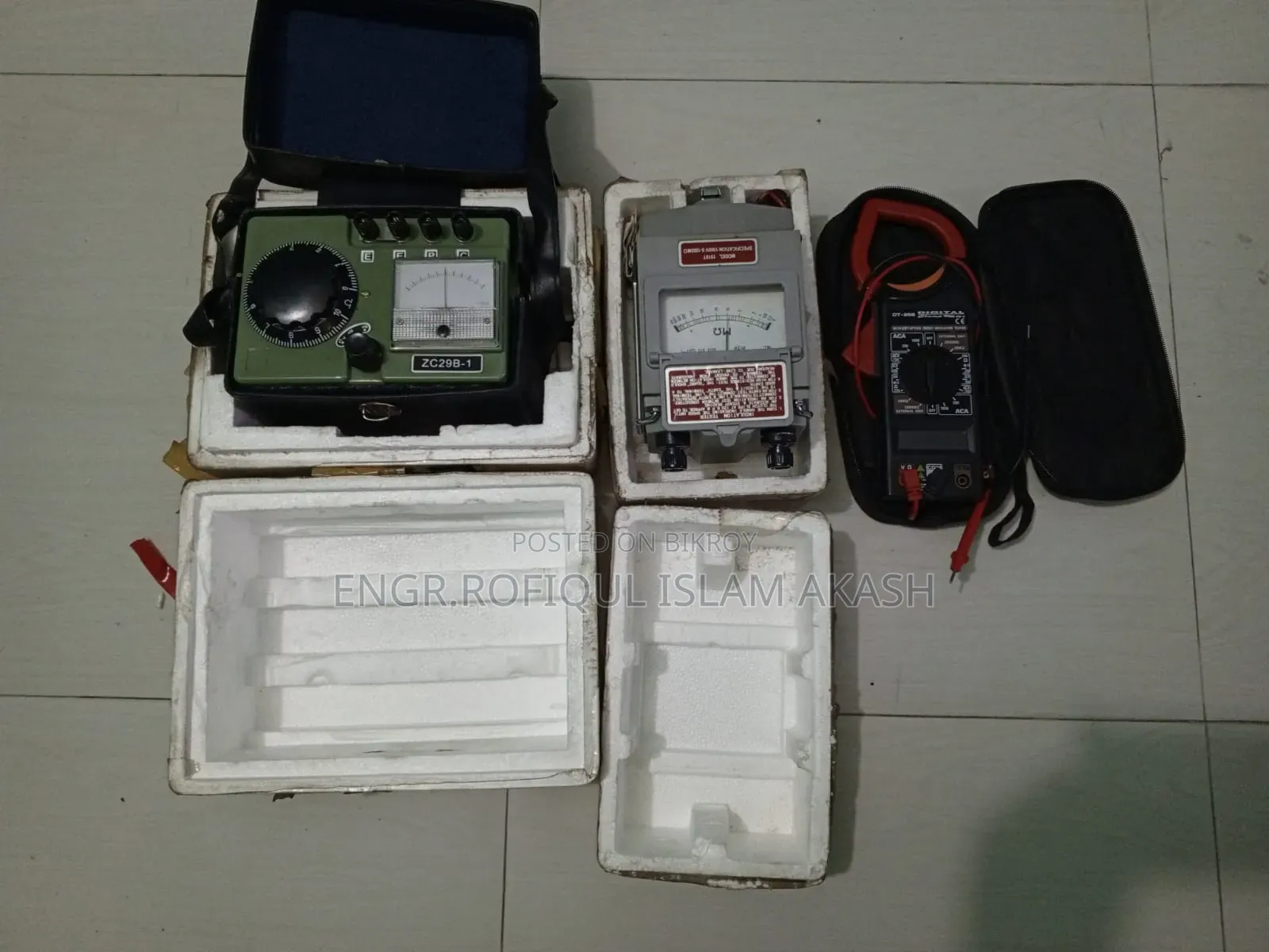 Clip-on, Earth, Megger