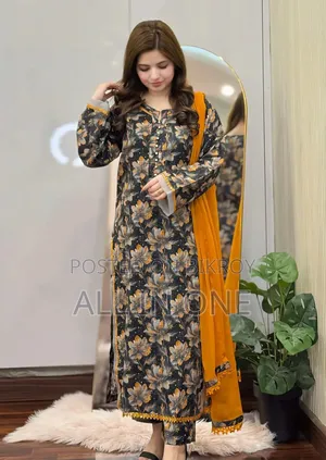 কটন রেডিমেড থ্রি পিস
