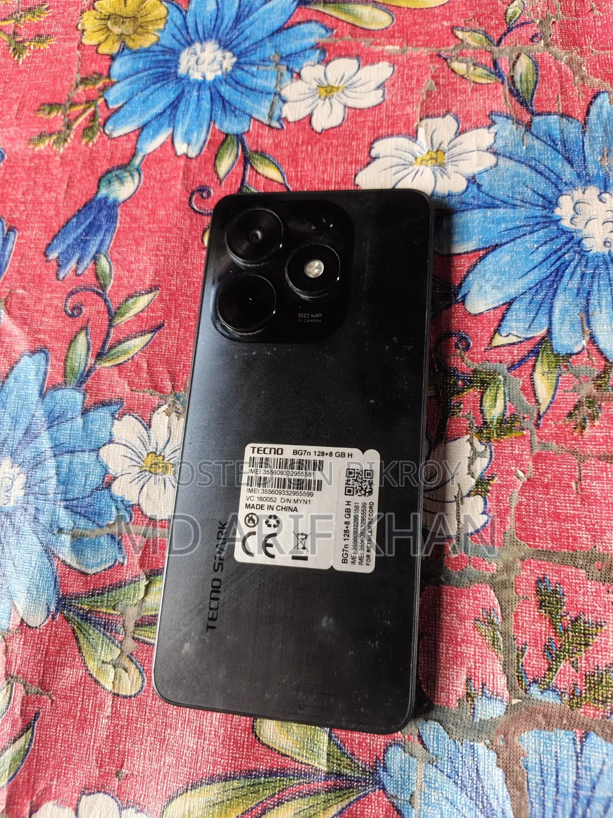 Tecno Spark 20C 128 GB Black