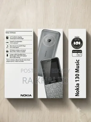 New Nokia 130 Dual SIM Black