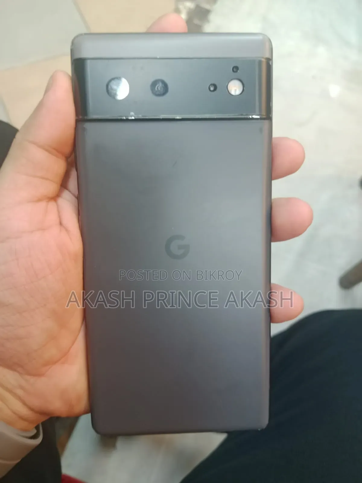 গুগল পিক্সেল ৬ ১২৮ জিবি কালো