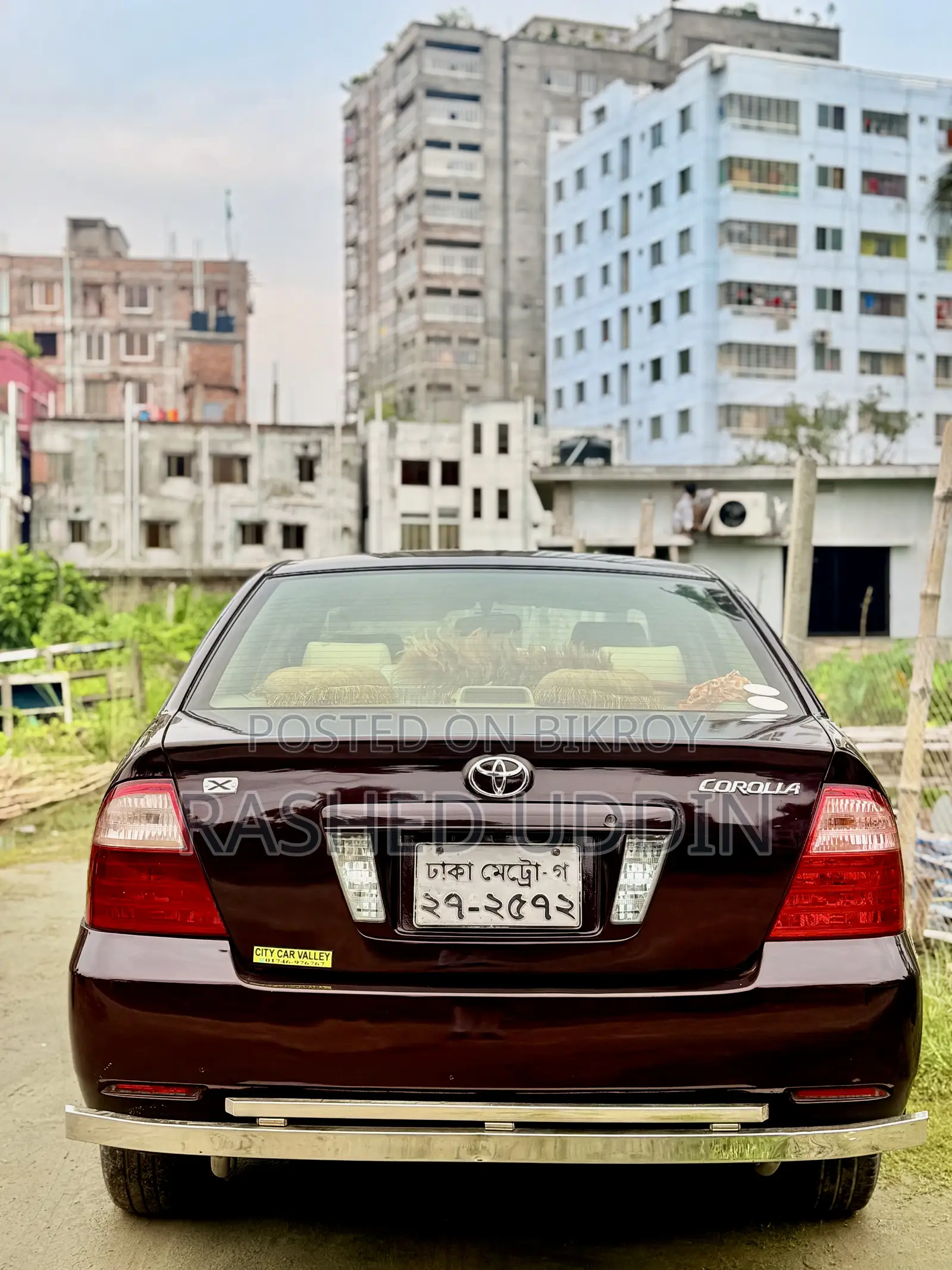 Toyota Corolla Sedan Automatic 2004 Burgundy