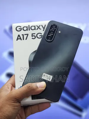 স্যামসাং গ্যালাক্সি এ১৭ ৫জি ১২৮ জিবি কালো